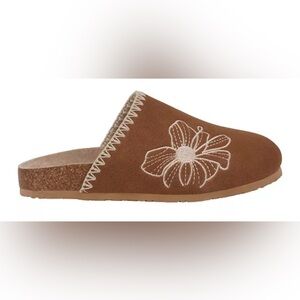 GC Jamie Embroidered Slide Footbed Clogs Women’s Size: 8.5